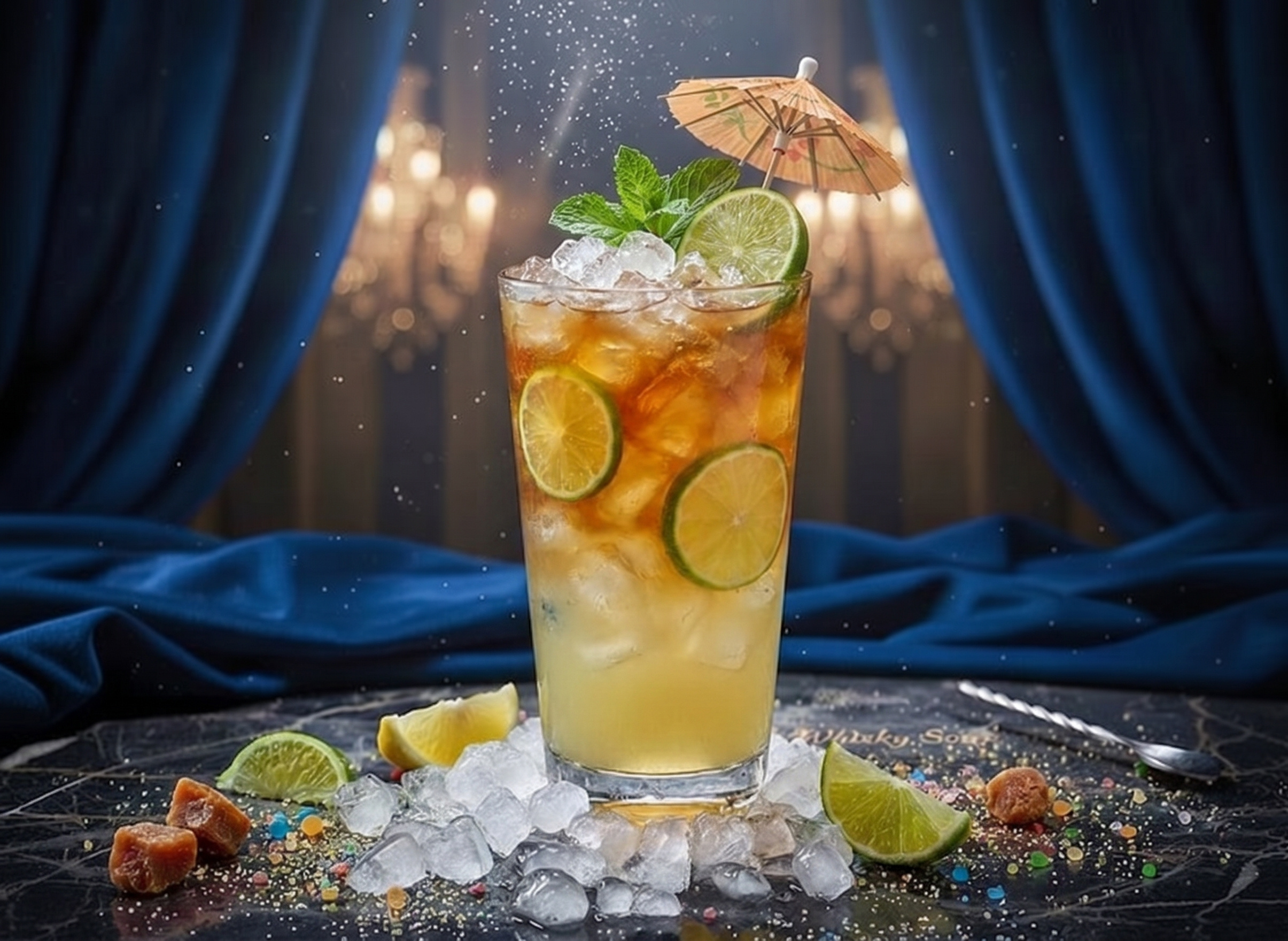 Agua Panela con Limón