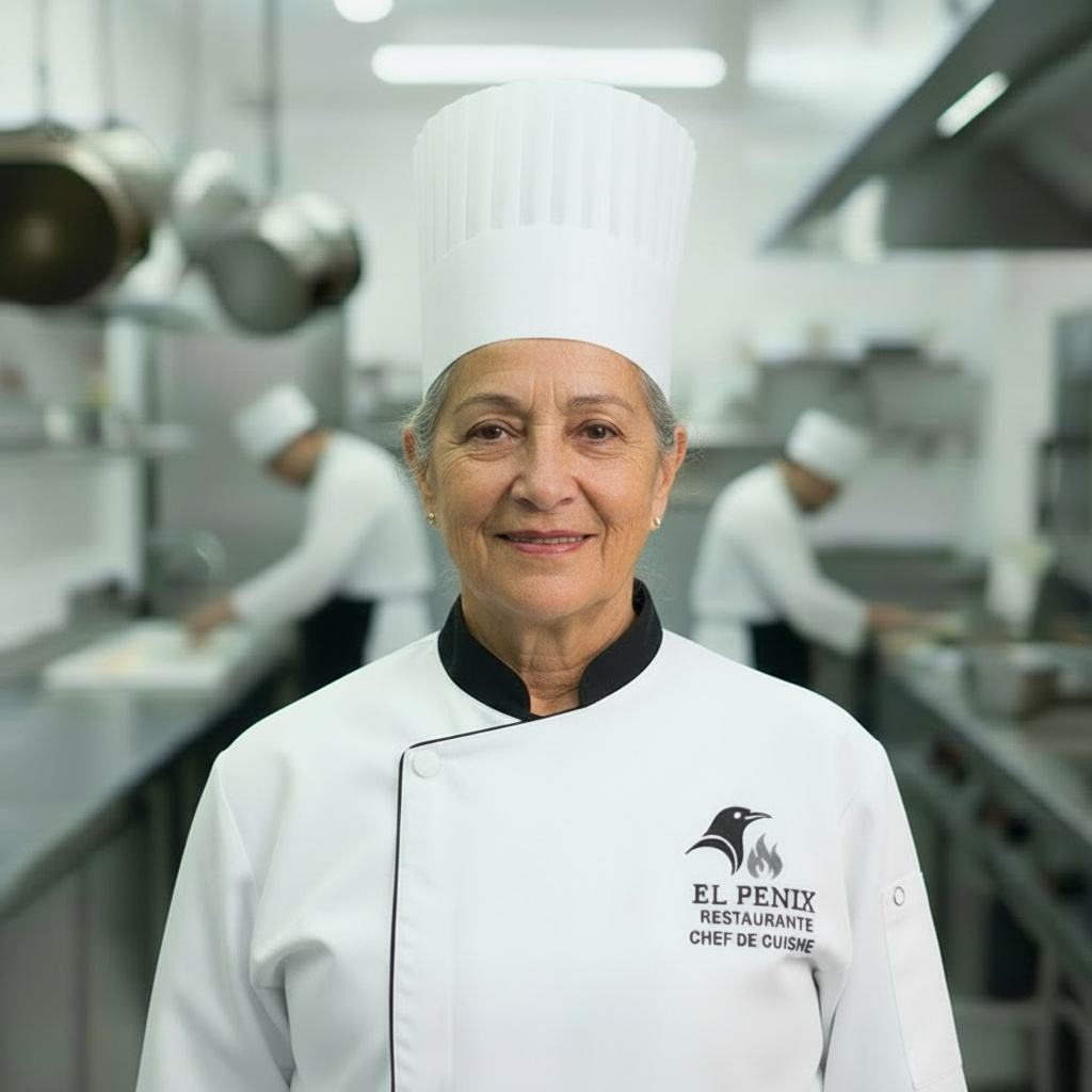 Paula Ibarra, Ayudante de cocina