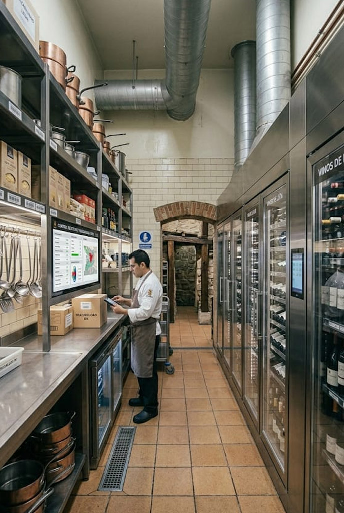 Economato y bodega del Restaurante Maríamulata