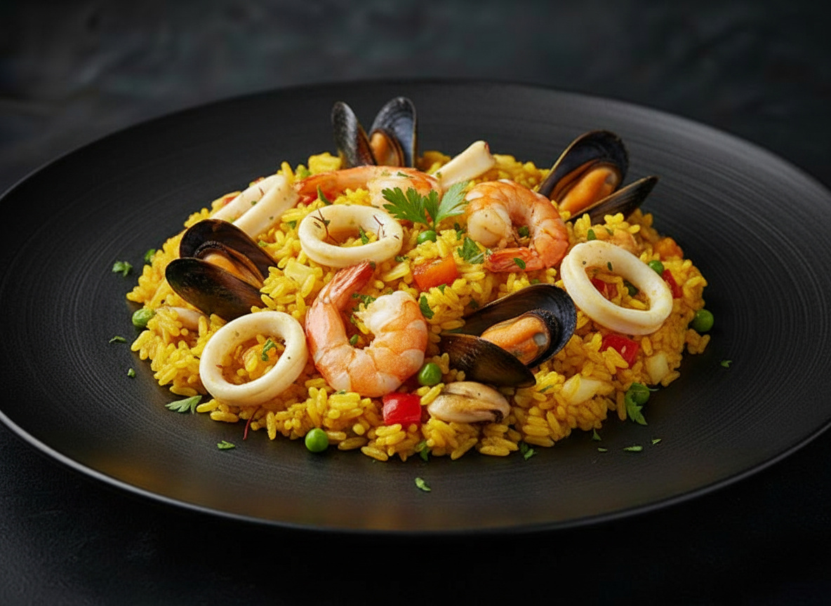 Ración de Paella Marinera